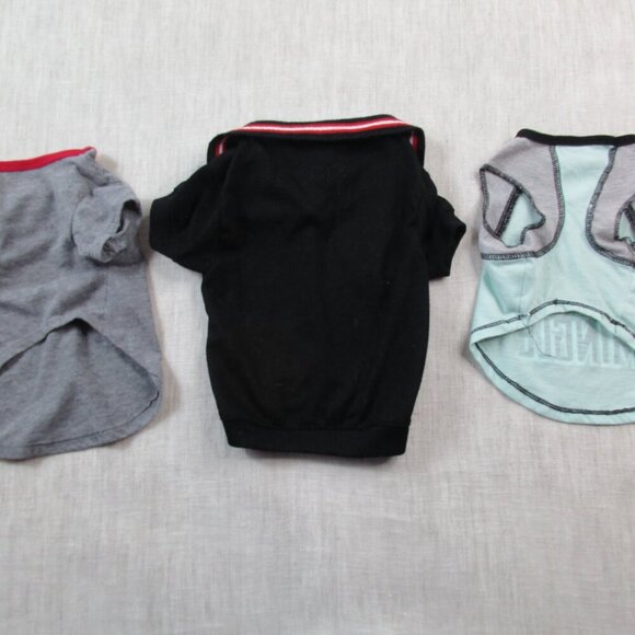 Closet Dog Shirt Trio M Love Graphic Single Ready to Mingle Funny Pet Outfit Set - Picture 2 of 16